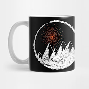 Mountains Sunshine Climbing Gift Mug